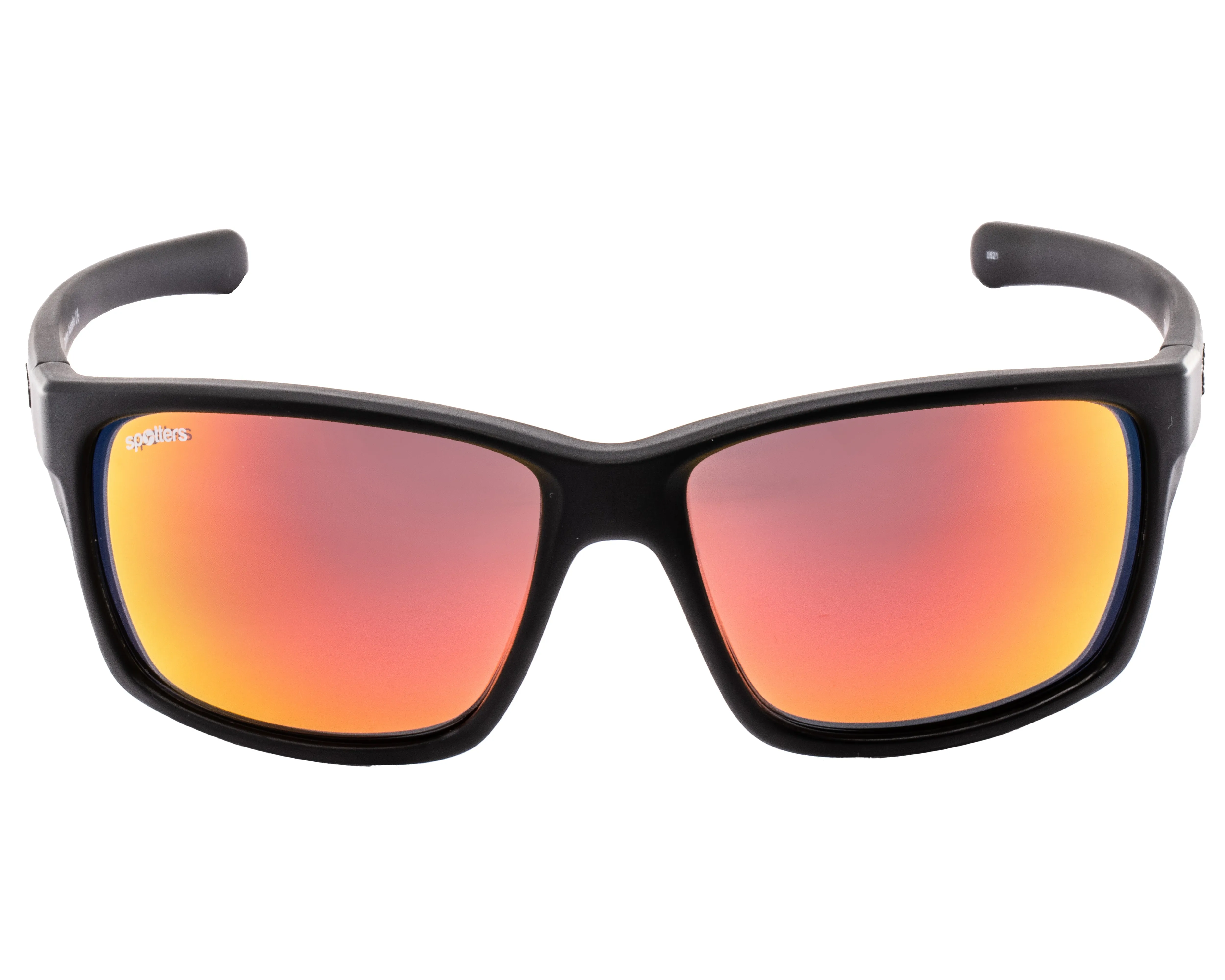 Spotters Grit Matt Black Frame Sunglasses