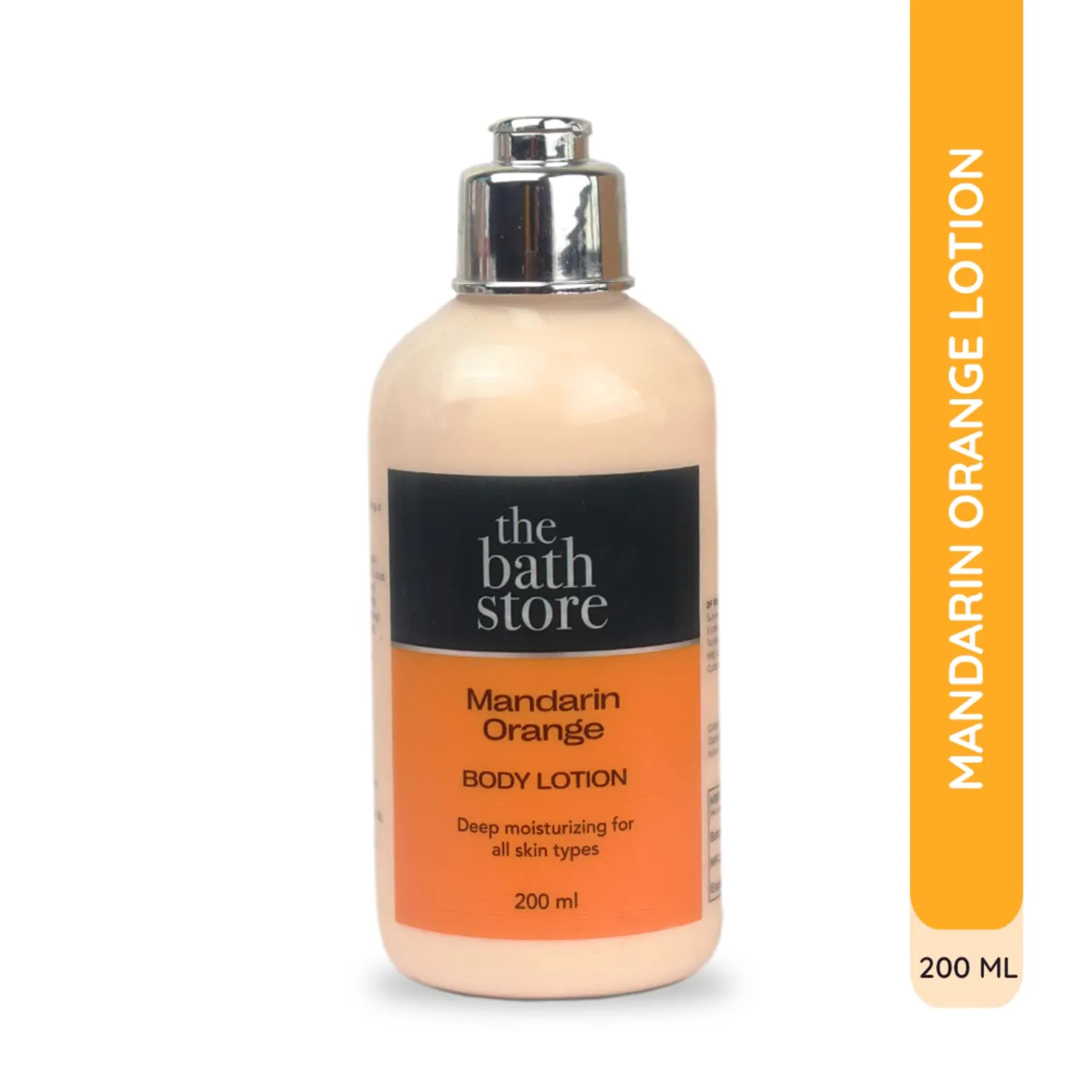 The Bath Store Mandarin Orange Body Lotion - Nourishing | Moisturizer | Smooth Skin (200ml)