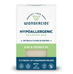 Wondercide Hypollergenic Shampoo Bar 4.3 oz.